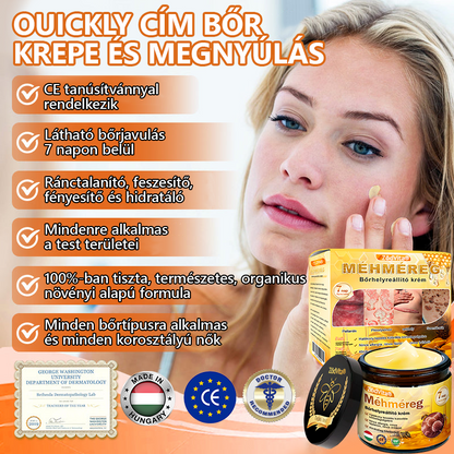 🍀Bőrgyógyász ajánlása 💪 ZödVita® Méhméreg Bőr Helyreállító Krém 🔥 Magyar fejlesztés, magyarországi gyártás és szállítás🌿