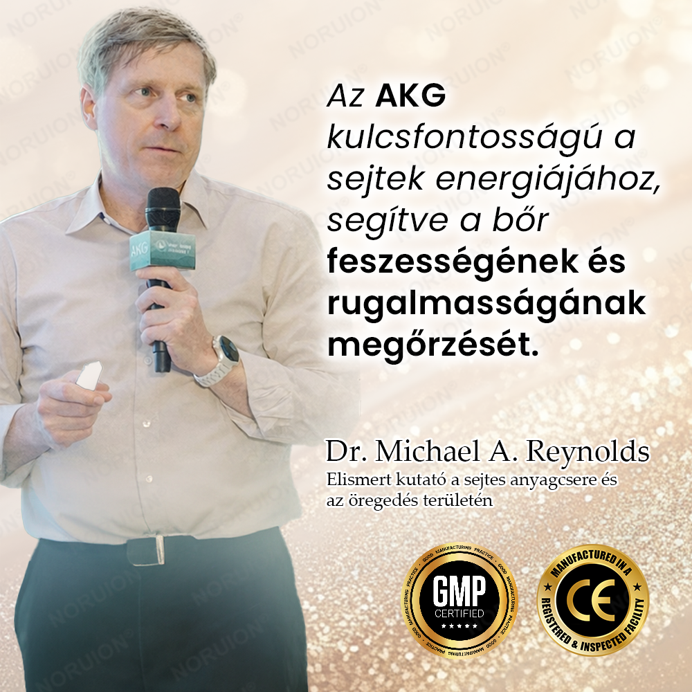 ✨ NORUION® AKG Sejtszintű Metabolikus Aktiváló Szérum 👩‍⚕️