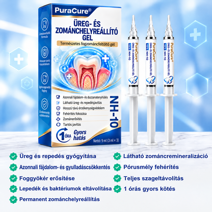 🌟PuraCure®  Üregjavító Természetes Zománctömő Gél