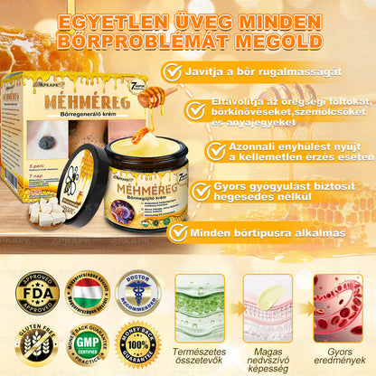 🐝🐝🐝 𝖠𝖯𝖪𝖠𝖯𝖪® Méhméreg Bőr Helyreállító Krém 🔥 Magyar fejlesztés, magyarországi gyártás és szállítás