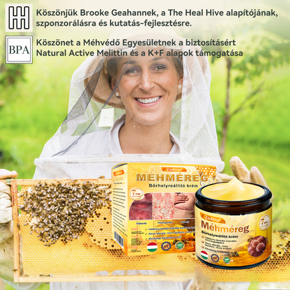 💧💧Bőrgyógyász ajánlása💪ZödVita® Méhméreg Bőrhelyreállító Krém (👨‍⚕‍CE jóváhagyott)👍✅
