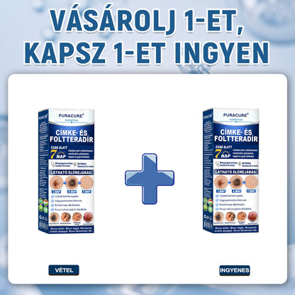 🌿𝐏𝐮𝐫𝐚𝐂𝐮𝐫𝐞® 👩‍⚕️ 𝟕 𝐍𝐚𝐩𝐨𝐬 Bőrkinövés- és Folteltávolító Toll Fájdalommentes és Hegmentes Professzionális Rollerball