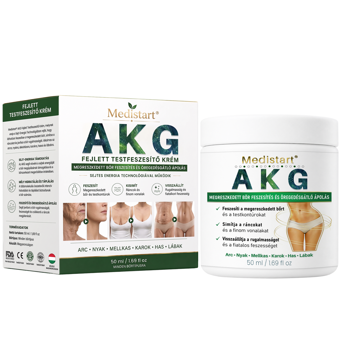 🌼🌼Medistart® AKG BŐRFESZESÍTŐ & ÖREGEDÉS ELLENI ÁPOLÁS