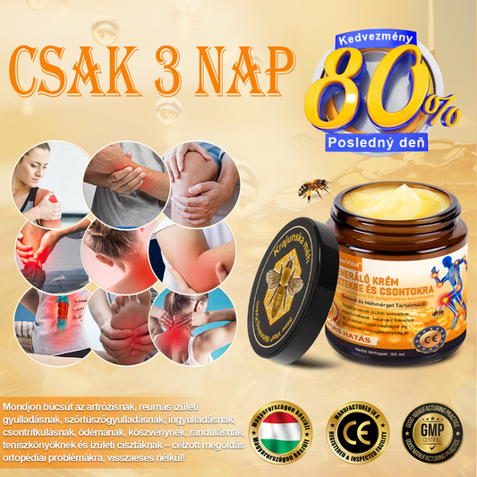 🟢 𝑺𝒕𝒂𝒘𝑽𝒊𝒕𝒂𝒍® Botoxot és Méhmérget Tartalmazó Regeneráló Krém Ízületekre és Csontokra |✨ MOT (Magyar Ortopéd Társaság) által tanúsított termék