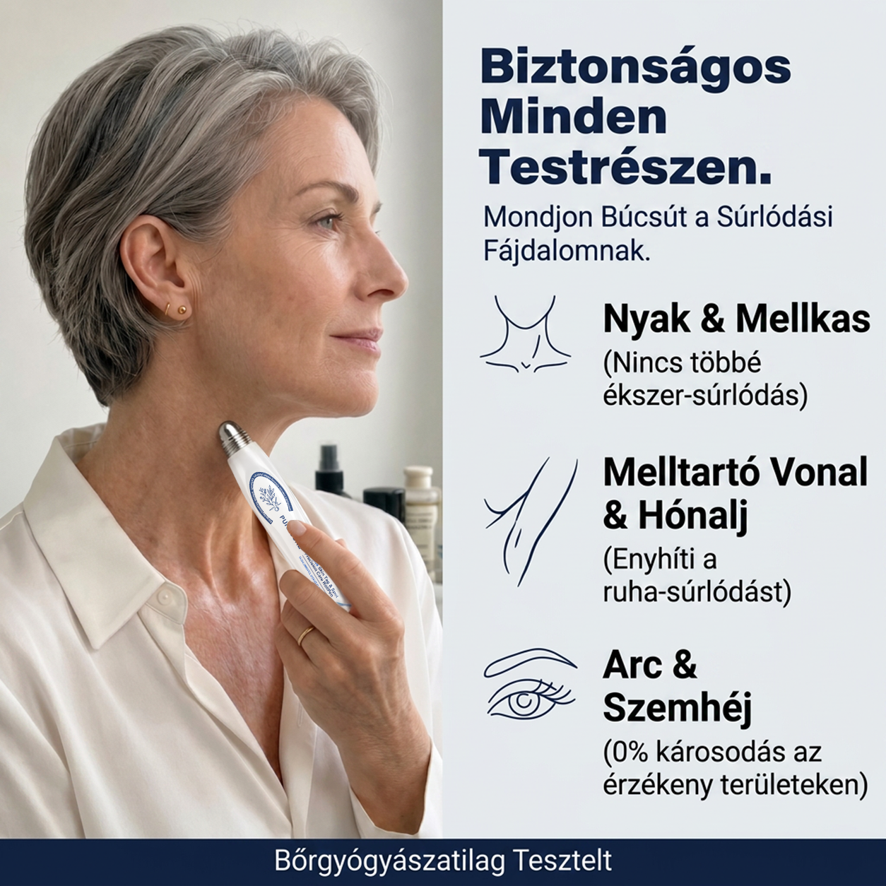 🌿𝐏𝐮𝐫𝐚𝐂𝐮𝐫𝐞® 👩‍⚕️ 𝟕 𝐍𝐚𝐩𝐨𝐬 Bőrkinövés- és Folteltávolító Toll Fájdalommentes és Hegmentes Professzionális Rollerball