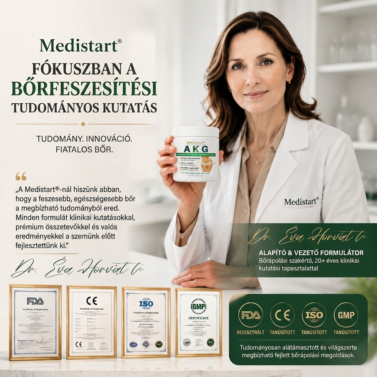 🌼🌼Medistart® AKG BŐRFESZESÍTŐ & ÖREGEDÉS ELLENI ÁPOLÁS