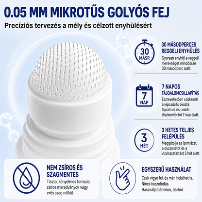 🌿🌿 Már csak 5 darab maradt! Szerezzen most extra 50% kedvezményt, és támogassa ízületei mindennapi komfortját a Medistart® mikrotűs Roll-Onnal! 🦴✨