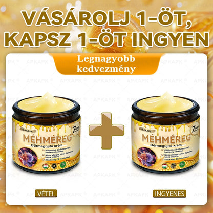 🐝🐝🐝 𝖠𝖯𝖪𝖠𝖯𝖪® Méhméreg Bőr Helyreállító Krém 🔥 Magyar fejlesztés, magyarországi gyártás és szállítás
